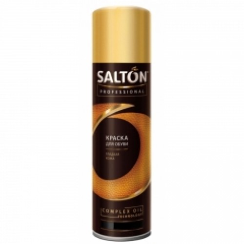 Salton Professional - Аэрозоль-краска Complex Oil для гладкой кожи с норковым маслом - арт.1023 упаковка 12 шт